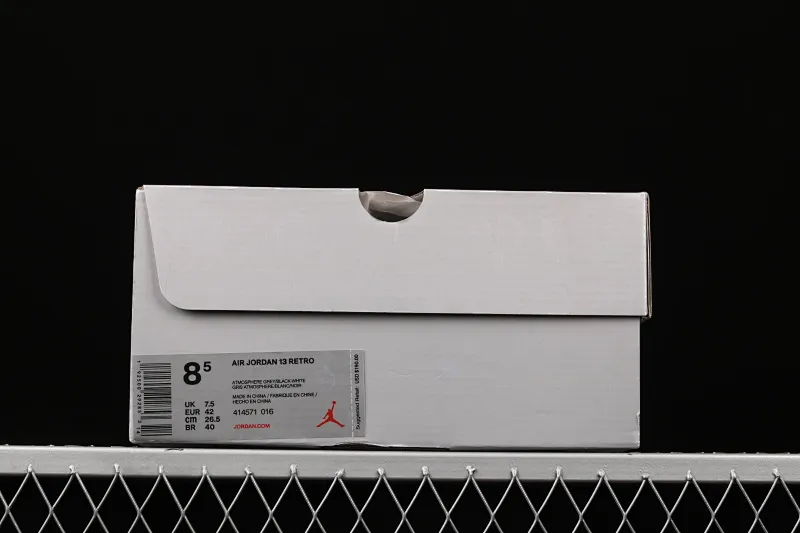 All categories Air Jordan Jordan series basketball shoes Air Jordan 13 Air Jordan 13 Retro AJ13 cool gray original real carbon real cat 414571-016